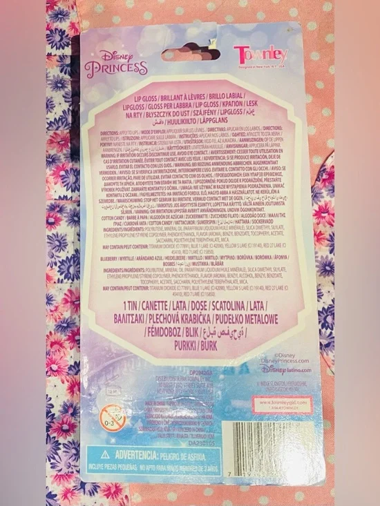 Disney Princess 2 Pack Lipgloss with Collectors Tin - Picture 4 of 4